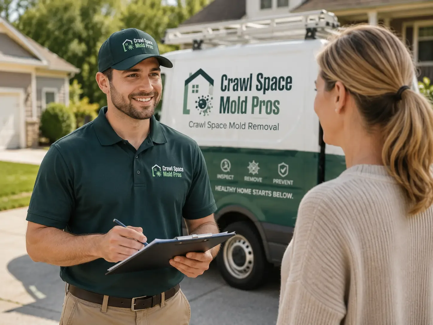 Crawl Space Mold Removal Hudson, IA FAQs